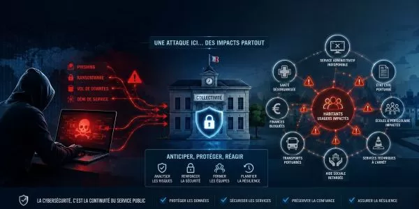 Cyberattaques contre les collectivités : Comment anticiper l'effet domino sur les services publics ?