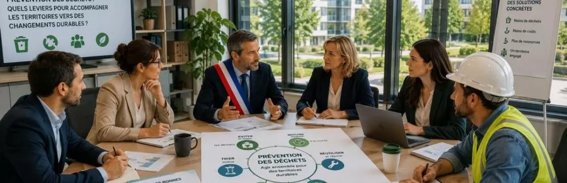 Illustration : Prévention des déchets : quels leviers pour accompagner les territoires vers des changements durables ?