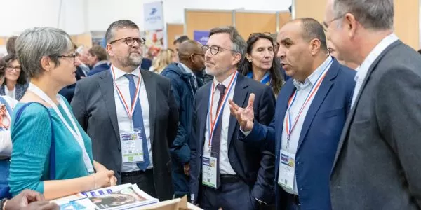 Rencontre avec les exposants