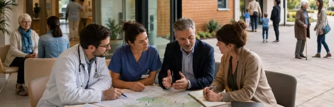 Illustration : Médecins, cabinets, Maisons France Santé : quels leviers pour renforcer l'accès aux soins dans les territoires ?